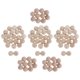 thumbnail image 1 of de forma forma 60 Piezas Espaciadoras Sin Terminar Artesanales Naturales Sueltas para Suministros DIY, 1 of 9