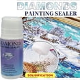thumbnail image 1 of 60/120ml Diamond Painting Sealer Glue Permanent Hold Shine Effect Sealer, 1 of 4