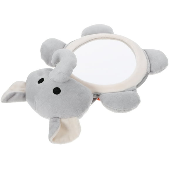 PAMINGONO Car Child Mirror Plastic Rear View Mirror for Kids Blue 1Pack