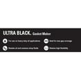 thumbnail image 2 of Permatex Ultra Black Hi-Temp RTV Silicone Gasket Maker, 2 of 5