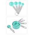 thumbnail image 3 of Measuring Spoons, PP 403 Stainless Steel Easy Cleaning Measuring Cups Spoons  for Spices, 3 of 8