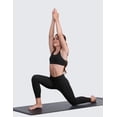 thumbnail image 4 of CRZ YOGA Girls Butterluxe Cross Back Sports Bra Yoga Athletic Casual Tops Scoop Neck Padded Crop Kids Teen, 4 of 7