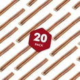 thumbnail image 6 of Best Bully Sticks 6 Inch Odor-Free Bully Sticks - 20 Count (Pack of 1) - Bulk Bag, Odorless 100% Natural Grass-Fed Beef, Easily Digestible, No Grain or Rawhide, Ideal for Big Breeds, 6 of 6