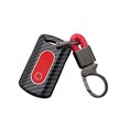 thumbnail image 1 of Speravity Funda protectora para llave de motocicleta, funda protectora de 2 botones, soporte antipérdida para montar, organizador de bolsillo portátil Accesorios para motos Rojo Speravity VI016847-02B, 1 of 6