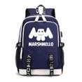 thumbnail image 3 of mochila marshmello, música electrónica, malvavisco, mochila top 100 DJ, mochila, 3 of 5