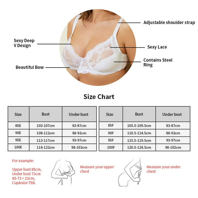 Bras for Women Women Seamless Comfortable Underwear Bras Brassier Cup  Lingerie Fashion Sexy 3/4 Bra for Backless Dresses : : Clothing,  Shoes & Accessories