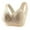 5-Beige, variant on YWDJ Lounge Bras for Women Plus Size Closure in Back Bras No Wire Sleep Bras Wide Strap Full Coverage Push up Wrap Comfy Bras Padded Plus Size Lace Bras Solid Lounge Bras Beige 3XL
