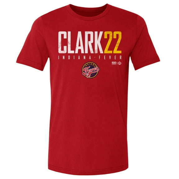 Men's 500 Level Caitlin Clark Red Indiana Fever Elite T-Shirt