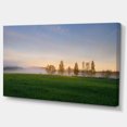 thumbnail image 2 of Foggy Early Morning Panorama - Landscape Canvas Art Print, 2 of 3
