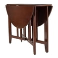 thumbnail image 3 of Alamo Double drop leaf round table in Walnut Finish - 94142, 3 of 8