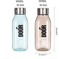 thumbnail image 2 of Botellas de agua WEIHJMXG plástico sin BPA tapa abatible 900 ml, 2 of 5
