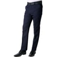 thumbnail image 4 of Pantalón Hombre Vestir Slim Fit Azul Gerald Micheal 55004800, 4 of 7