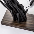 thumbnail image 5 of Modern Home Angled Driftwood Nautical Wooden Table Lamp - Blackwood, 5 of 7