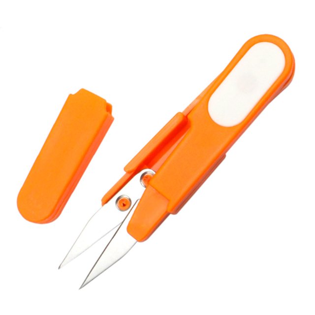 Naiovety Tijeras de hilo de pescar, tijeras de coser, herramientas para exteriores, accesorios profesionales, mango de Camping para el hogar, cubierta de Type3 NO3 Naiovety OD020938-03