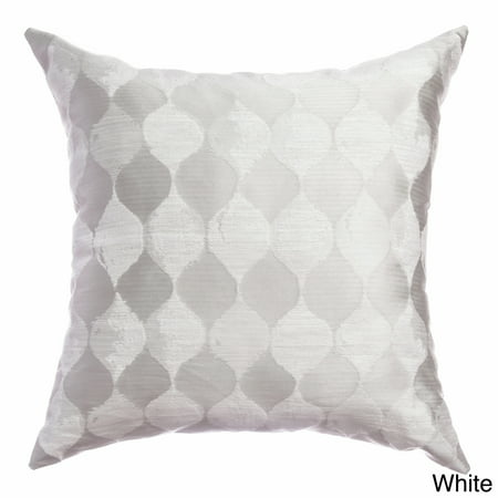 OSK-Peyton Woven 18-inch Decorative Throw Pillows (Set of 2)White WhiteThese Payton Woven decorative pillows will add a dash of luxury to any sofa or chair. This set of two throw pillows features a knife edge that will coordinate beautifully with your design theme.Set includes: Set of 2 Pattern: Contemporary jacquardRemovable cover: NoEdging: KnifePillow shape: SquareDimensions: 18 inches x 18 inchesCover materials: 45-percent polyester/ 55-percent cotton Fill materials: 100-percent polyester Care instructions: Dry cleanThe digital images we display have the most accurate color possible. However  due to differences in computer monitors  we cannot be responsible for variations in color between the actual product and your screen. Modern & ContemporaryThese Payton Woven decorative pillows will add a dash of luxury to any sofa or chair. This set of two throw pillows features a knife edge that will coordinate beautifully with your design theme.Set includes: Set of 2 Pattern: Contemporary jacquardRemovable cover: NoEdging: KnifePillow shape: SquareDimensions: 18 inches x 18 inchesCover materials: 45-percent polyester/ 55-percent cotton Fill materials: 100-percent polyester Care instructions: Dry cleanThe digital images we display have the most accurate color possible. However  due to differences in computer monitors  we cannot be responsible for variations in color between the actual product and your screen.