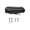 Black, variant on Compact 83mm Small Humbucker Pickup with Enhanced Dynamic Response Guitar Replacement Part for Rock and Blues Music