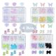 thumbnail image 1 of Mini mariposa de resina colorida para decoración de uñas, oso de goma lindo, accesorios de bricolaje Kawaii, decoración 3D, 6 rejillas, 1 of 4