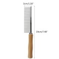 thumbnail image 4 of GENEMA Pet Dog Cat Comb Wood Handle Hair Trimmer Dog Grooming Cleaning Brush, 4 of 6