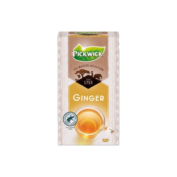 Pickwick Tea Master Selection Ginger Herbal Tea 25ct