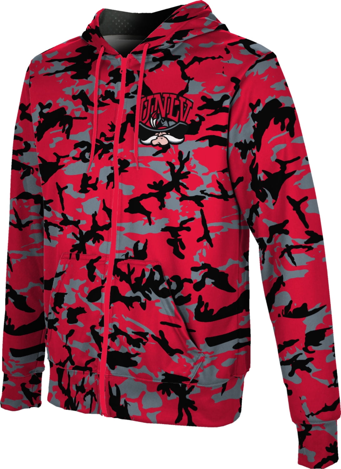 ProSphere Lindenwood University Mens Fullzip Hoodie Marble