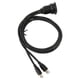thumbnail image 1 of Cable USB 3.0 Dual, Luz LED Multifunción Plug And Play Cable Impermeable USB 3.0 Dual Para Consola, 1 of 8