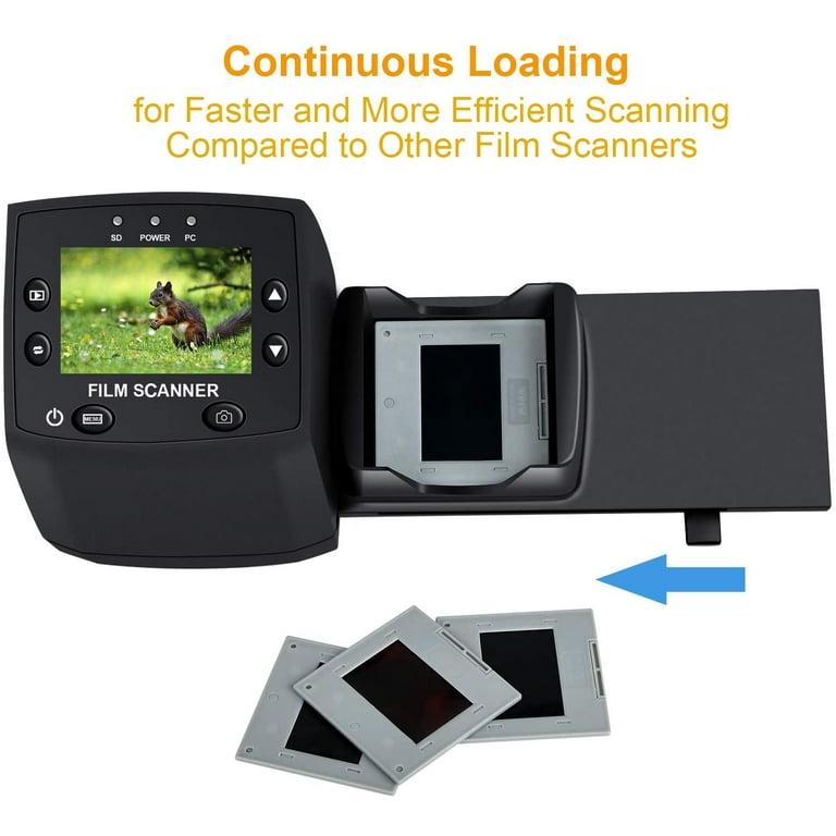 DIGITNOW 22MP All In 1 Slide, Film and Negative Scanner with Speed