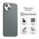 thumbnail image 2 of For iPhone 14 13 Case Cell Phone Hybrid Back Cover Carbon Fiber Texture - Grey, 2 of 5