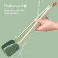 thumbnail image 4 of Kitchen Tongs, High Temperature Cooking Tongs, Flat Tip Food Tongs, for Grilling, Serving Steak, and Handling Hot Bread, Green, by FAJHHA, 4 of 8