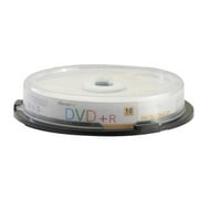 Blank CD DVD R 16 X 4.7GB 120Min Recordable DVD 10 Pack Storage Media in Spindle