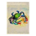 thumbnail image 2 of Betsy Drake FL267 12.5 x 18 in. Teal Crab Flag, 2 of 2