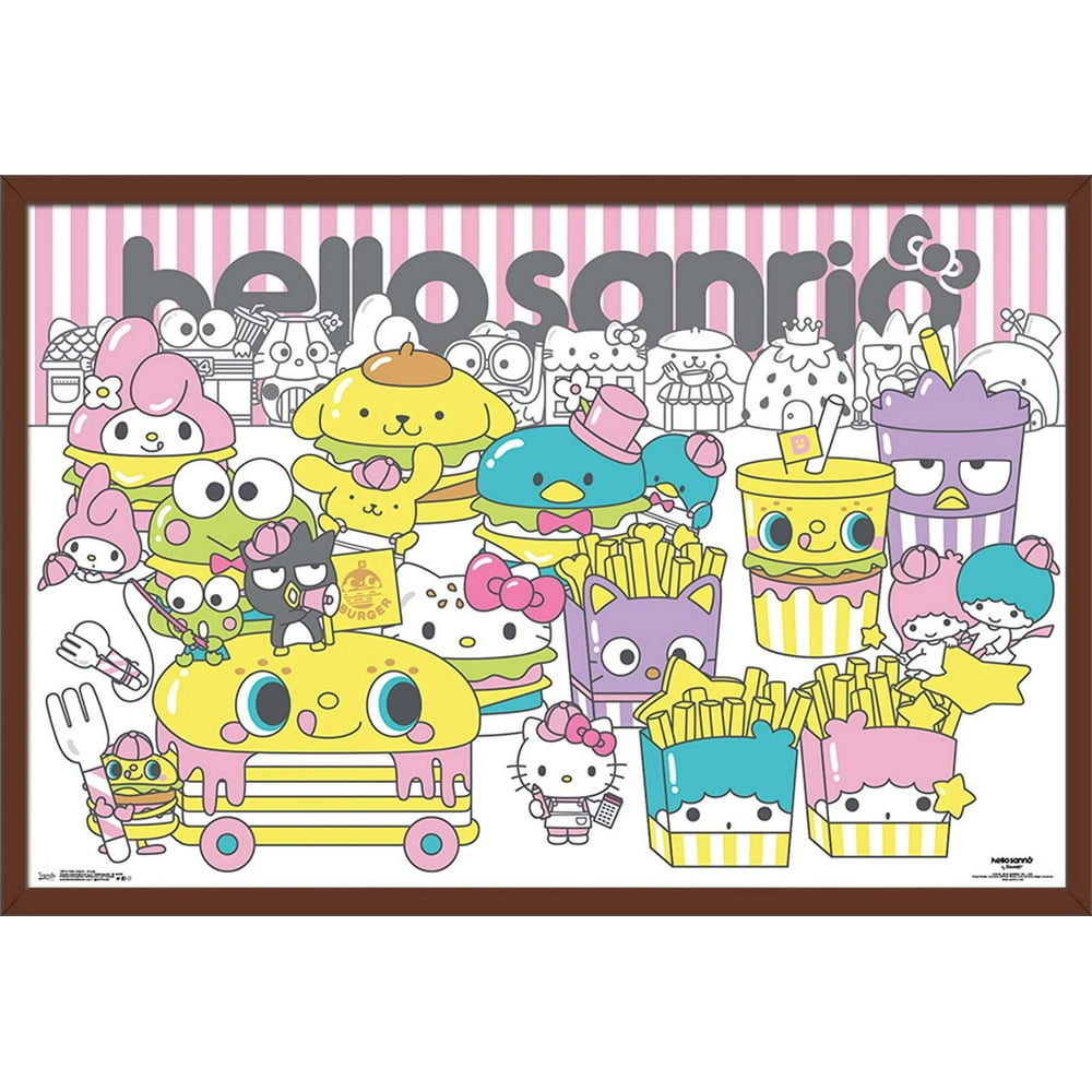 Hello Sanrio Group Poster