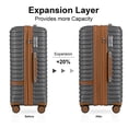 thumbnail image 2 of Juego de 4 piezas Luggage Joyway Carry On de 20 pulgadas con rueda giratoria, 2 of 9