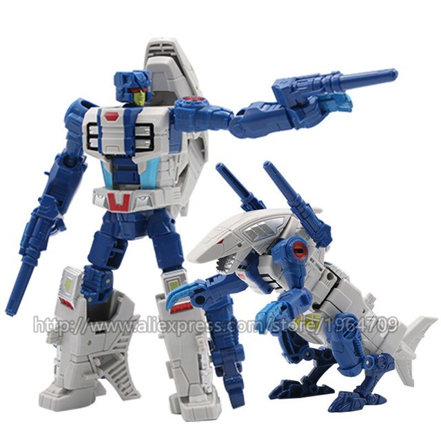 AOYI-Robot transformable 5 en 1 para niños, juguete de transformación de 18CM, modelo de dinosaurio de Anime, figura de acción, regalo H6002-1C H6002-8C Fivean unisex