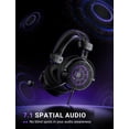 thumbnail image 5 of FIFINE H18V Gaming Headset with Microphone for PC Computer, PS5, Xbox, Wired Open-back Headphones with 3.5mm Connect, USB Control Box for 7.1 Surround, 5 of 10