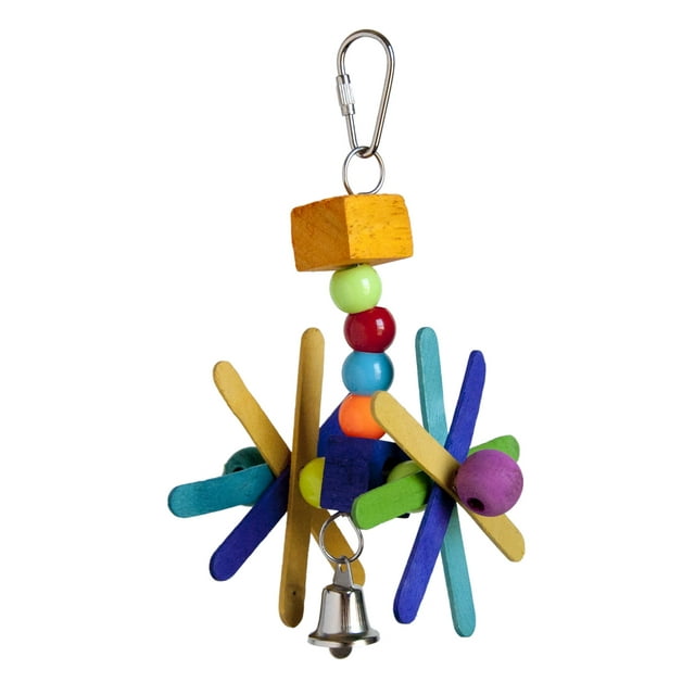 Helicóptero Bird Toy Prevue Hendryx Stick Stax, tamaño pequeño