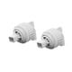 thumbnail image 5 of Conector de boquilla de pico de pato de 2 piezas, giratorio y resistente, para salida de agua de hábitat acuático. Blanco, 5 of 8