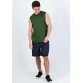 thumbnail image 5 of Real Essentials 3 & 5 Pack: Men's Dry-Fit Active Muscle Tank Top - Standard and Big & Tall Sizes (S-5XLT), 5 of 7