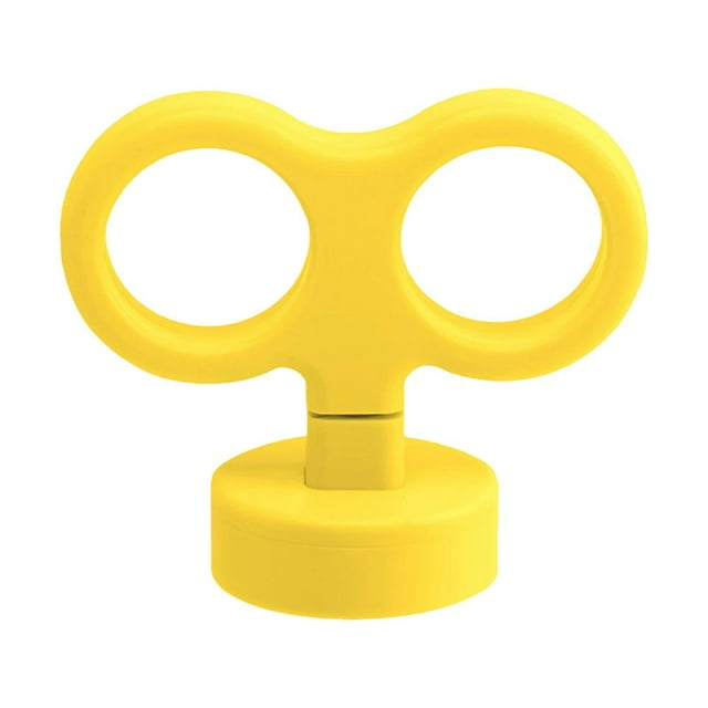 Car Wind Up Key Sticker, 3D Cute Clockwork Wind Up Key for Car Back and Bla