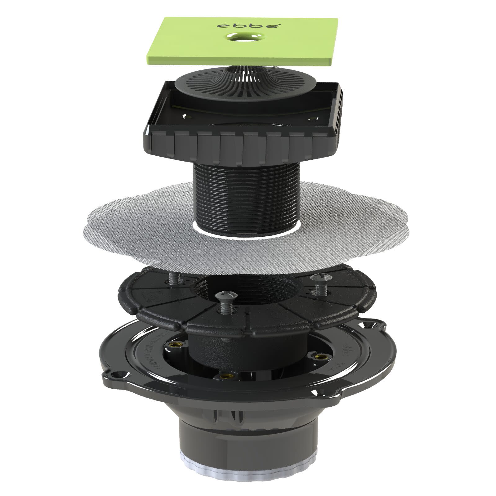 Ebbe America E4024 Ebbe Rough-Ins Pvc Clamp Collar Drain Bundle
