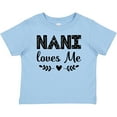 thumbnail image 3 of Inktastic Nani Loves Me Baby Clothes Girls Baby T-Shirt, 3 of 5