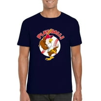 Play Ball! Nationals Baseball Mascot Screech Sports Team Fan T-Shirt, for men & women, up to size 5XL