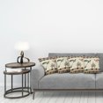 thumbnail image 3 of Ambesonne Tribal Throw Pillow Cover 4 Pack, Branch Leaves Hummingbird, 24", Black Brown, 3 of 7