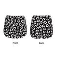 thumbnail image 3 of Balery Black Leopard Pantalones cortos deportivos para mujer con forro y dos bolsillos, elásticos, para entrenamiento, gimnasio, yoga-Small, 3 of 7