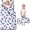 Unicorn and Bubble White Pattern, variant on Unicorn and Wing Blue Pattern Kids Nap Mat, Preschool Sleeping Pad with Handle & Fastening Straps, Soft Skin Friendly Gifts for Toddlers Kids Boys Girls,50"x20"