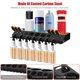 thumbnail image 4 of Organizador de cepillos para detalles de pared, estante de almacenamiento de botellas con pulverizador de acero, soporte de herramientas de aire de 3/8 "para espacio de trabajo de garaje, estante de a, 4 of 4