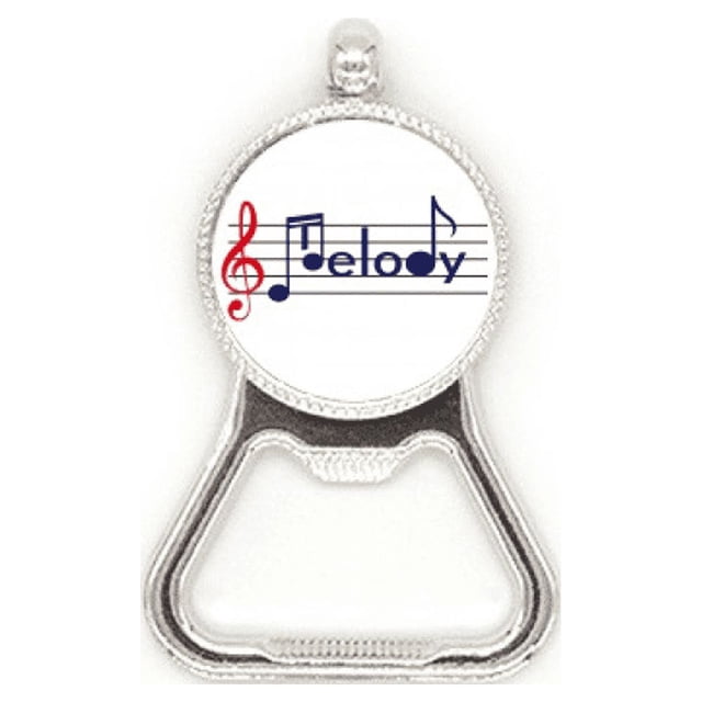 Musical Symbol Melody Staff Spectrum Metal Beer Bottle Cap Opener Duty Stainless Steel