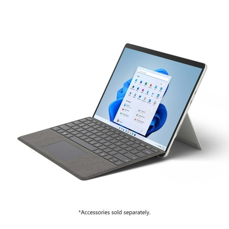 Microsoft - Surface Pro 8 – 13” Touch Screen – Intel Evo Platform Core i5 – 8GB Memory – 512GB SSD – Device Only (Latest Model) - Platinum