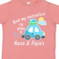 thumbnail image 4 of Inktastic Book My Reservation I'm Going to Nana and Papa's Boys or Girls Toddler T-Shirt, 4 of 5