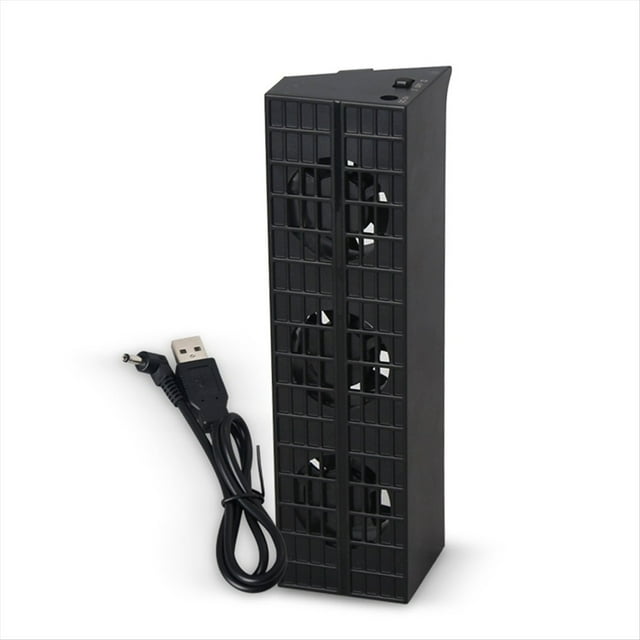 Ventiladores de Refrigeración, Enfriador de Host Externo USB, Ventilador Controlado por Temperatura para Slim Consola de Juegos