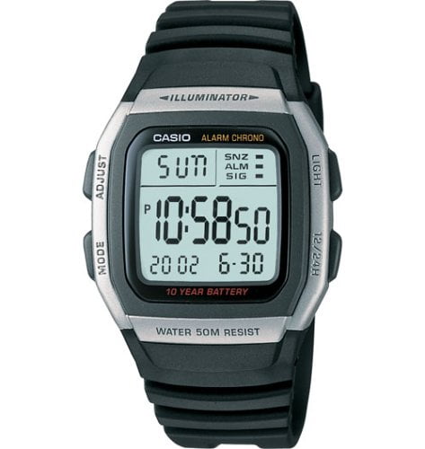 W96H-1AV Men's Classic Multi-Function Chronograph Digital Sports Watch